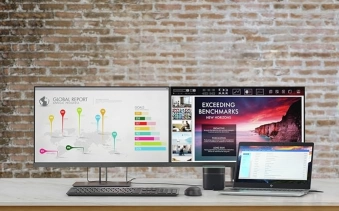 HP 24-inch Micro-Edge Full HD IPS Display with VGA - Z24i G2 (Black)