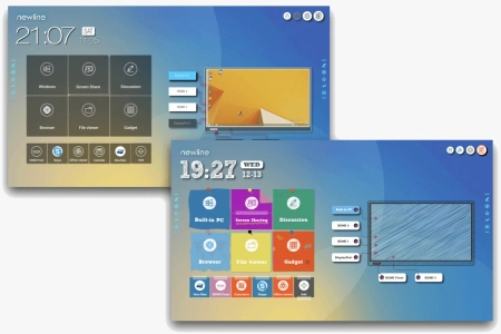 New Line RS+ 65-inch Interactive Display - Android Operating System