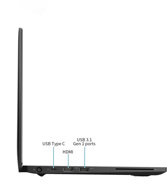 Laptop DELL Latitude 7390 - i7 8Th U - 16GB RAM - 256 HDD - Intel UHD Graphics GPU