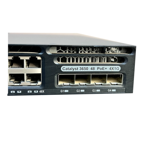 Switch Cisco Catalyst 3650 48 Port 2*10Gb (Poe+)