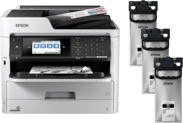 طابعة Epson WorkForce Pro WF-M5799 متعددة الوظائف أحادية اللون – أسود - استيراد الخارج